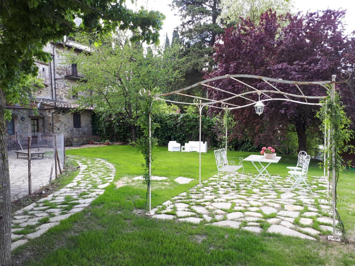 Bed and Breakfast Torre Di Badia Badia A Passigano Exterior foto