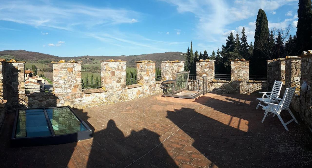 Bed and Breakfast Torre Di Badia Badia A Passigano Exterior foto